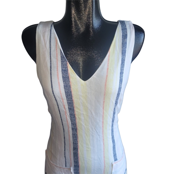 Tribal Jeans Striped Sleeveless Dress M - Picture 3 of 8